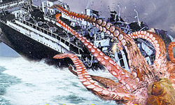 囧片推推：誇張無底線之動物恐怖片─章魚&魷魚 搞笑、恐怖、詭異、噁心、深海、章魚、魷魚、動物、恐怖片、電影、囧片