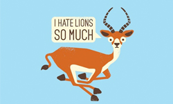 如果動物和物品會說話？心內獨白大聲說的可愛插畫 動物、插畫、獨白、OS、可愛、物品、擬人、心內話、設計、David Olenick