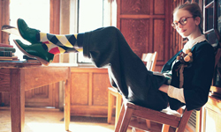 Smart Is The New Sexy！書呆子風格潮流穿搭法 襪子、眼鏡、針織、格紋、宅男行不行