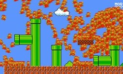 超級瑪莉電玩大亂鬥！974人同時闖關混戰 超級瑪莉、瑪莉歐、電玩