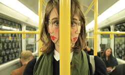 兩面玲瓏小臉術？把臉蛋一分為二的雙面女 化妝、雙面女、德國、柏林、藝術家