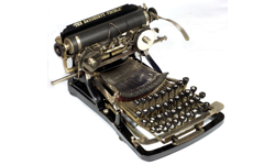 在鍵盤出現以前都靠它！古董級打字機特蒐 鍵盤、古董、打字機、電腦、藝術