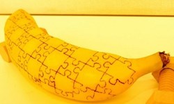 幫香蕉紋上宮崎駿刺青！日本藝術家エンドケイプ(End Cape) エンドケイプ、End Cape、香蕉、刺青、紋身