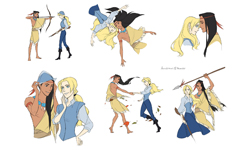 王子公主換換身  性轉版迪士尼情侶檔 迪士尼、王子、公主、性轉版