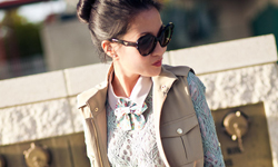 少兩條袖子多點變化？秋高氣爽的背心搭配法 秋冬、背心、外套、穿搭、街拍