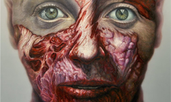 參透表皮底下的貪婪　西班牙畫家Miguel Scheroff的裸肉畫作 肉、獵奇、畫作、西班牙、慘忍