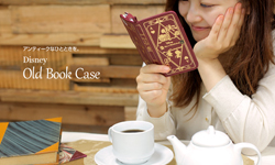 高質感的低調 復古華麗款迪士尼手機套「Old Book Case」 復古、華麗、米奇、手機套、Old Book Case