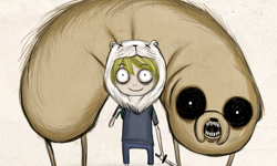 哇賽秘境驚魂！提姆波頓世界的探險活寶 探險活寶、提姆波頓、哇賽秘境、老皮、阿寶