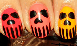 邪惡又可愛的裝神弄鬼風  萬聖節指彩搶先看 萬聖、指彩、彩繪、光療、南瓜