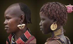 非洲黑人沒有長得都一樣！非洲民族肖像對比變化影片 非洲、黑人、肖像、攝影