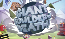 撞飛人類、毀滅城鎮！滾石搞破壞遊戲《Giant Boulder of Death》 滾石、搞笑、好玩、紓壓、遊戲、撞飛、破壞、毀滅、搞破壞、Giant Boulder of Death、adult swim、pikpok