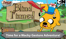 老皮變導盲犬了！ 探險活寶之裝瞎阿寶遊戲《Adventure Time: Blind Finned》 探險活寶、老皮、阿寶