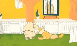 誰能抵擋狗兒的魅力？狗狗與爸爸的友誼之橋 狗狗、爸爸、短片、領養、動物