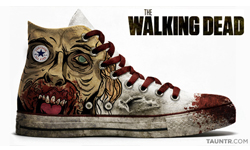他越壞我越愛！美劇反派主角Converse彩繪帆布鞋 陰屍路、夢魘殺魔、嗜血判官、絕命毒師、熱門、美劇、美國、影集、珍藏、鞋款、Dexter、The Walking Dead、Breaking Bad、The Ave Venice、Tauntr、Converse、Chuck Taylor Allstars、Daryl Dixon、Walter White、Bryan Cranston、Jesse Pinkman、Aaron Paul、Gustavo Fring