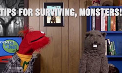 這年頭怪物也難當　快來學學怪物保命生存守則 影片、怪物、可愛、搞笑、萬聖節、生存、Monsters、吸血鬼、殭屍、狼人、科學怪人