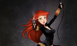 茉莉變春麗！迪士尼公主的萬聖節變裝派對 插畫、迪士尼、Disney、Isaiah K Stephens、迪士尼公主