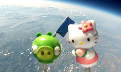 凱蒂貓和搗蛋豬變成太空人？瘋狂父親幫孩子實現夢想 凱蒂貓、搗蛋豬、法國、夢想、父親