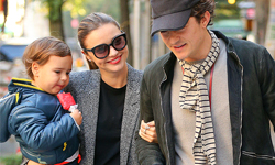 離婚了還是可以當家人　米蘭達跟奧蘭多的甜蜜家庭照回顧 米蘭達、奧蘭多、Flynn、離婚、超模