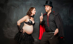 我孩子是魔術變出來的！攝影師懷孕生子的幽默寫真 攝影、Anthony Stuart、The Magic Show、Patrice Laroche、How Babby is Formed