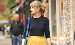 泰勒絲這樣穿！秋冬正夯百褶裙多種搭法一次上手 泰勒絲、百褶裙、亞曼達賽佛瑞、凱特王妃、Alex Chung