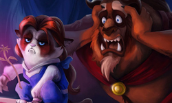 你有看到我在笑嗎？臭臉貓又來亂入迪士尼了啦！ Tsaoshin、Eric Proctor、臭臉貓、不爽、Tard