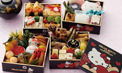 從吃的到戴的都包了！Hello Kitty 40週年紀念商品 Hello Kitty、1974、紀念、御節料理