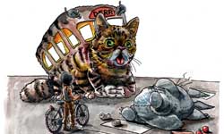 捕獲喵星人！Lil Bub是外星人的證據大公開    Lil Bub、吐舌貓、外星人、喵星人