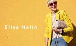 冬季裡時尚圈的溫暖陽光　色彩魔術師Elisa Nalin Elisa Nalin、色彩、造型師、時尚、設計師、穿搭、雜誌、Grazia