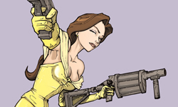 不爽就送一桶汽油跟番仔火！公主變身職業殺手舉槍實錄 愛麗兒、貝兒、茉莉公主、木蘭、寶嘉康蒂