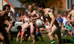 從來沒這麼喜歡過運動！紐西蘭裸體橄欖球賽 國際裸體橄欖球賽、紐西蘭、裸體、橄欖球、奧塔哥大學