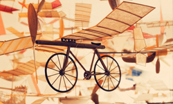 讓小船航行於雲端 老爺爺的模型飛船夢想日誌  Luigi Prina、義大利、建築師、模型、飛船