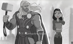 男主角算老幾！亂入迪士尼Paperman搞笑插畫集 美國、插畫、短篇、動畫、迪士尼