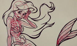 讓你深入了解他們的「內在」！迪士尼角色X光片大公開 迪士尼、X光、內在、插畫、Chris Panda