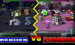病毒大舉入侵！超級英雄與活屍的可愛對決 超級英雄、活屍、Hero Wars 2：Zombie Virus、手機、遊戲、App