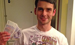 除了帥還很會吃！英國大胃王成功完食8000大卡三明治 英國、大胃王、三明治、8000大卡、James Brettell