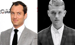 裘德洛就交給兒子帥吧！ 好萊塢明星帥氣兒子出列 明星、兒子、帥氣、好萊塢