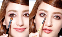 讓你約會派對都拉風！巧克力色煙燻妝畫法解析 愛女生、Christmas、約會、Party、銀白色、眼影、巧克力色、深邃感、成熟感、甜美感