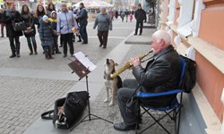 有緣無緣大家來作伙　流浪狗與音樂家的街邊二重奏 Sergei Ivanovich、流浪狗、合奏、Pablo de Sarasate、Zigeunerweisen