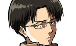 眼鏡兵長請踹我吧！《進擊的巨人》變身眼鏡仔 眼鏡、兵長、進擊的巨人、進擊、巨人