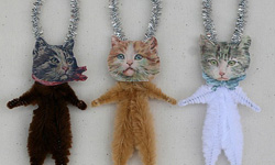 大頭小身的錯置感！北歐風微獵奇聖誕樹吊飾 Stephanie Baker、Old World Primitives、聖誕樹、吊飾、北歐