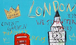 報紙地圖也能變成畫的一部分　Kathrin Thiede的各大城市拼貼畫 創意、德國、藝術家、Kathrin Thiede、報紙