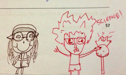 要畫圖一起來！泰國老師和學生考卷上的插畫 Redditor Sqeezymo、Grading Thaime、泰國、曼谷、老師