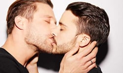 異男才沒有排斥同志呢！男男接吻挺同志企劃 異男、同志、男男、接吻、挺同志