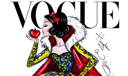花木蘭登上VOGUE封面？Hayden Williams的時尚迪士尼公主插畫 迪士尼、公主、貝兒、VOGUE、時尚