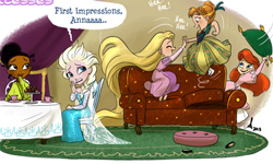 《冰雪奇緣》公主加入室友行列！迪士尼公主同居日記 迪士尼、公主、愛麗兒、Pocket Princesses、安娜