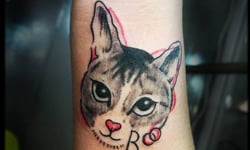 幫你刺一隻栩栩如生的愛貓！把興趣變成就的女刺青師 愛貓、貓咪、貓奴、刺青師、刺青