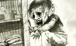 大人比小孩更膽小？！成人專屬恐怖故事集 膽小、插畫、惡搞、小孩、大人