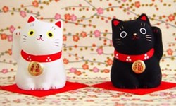 新年就是要財源滾滾來！亞洲各國招財動物特蒐 新年、過年、招財、招財貓、泰國、象、日本、貓、新加坡、魚尾獅、中國、貔貅、澳門、公雞