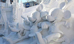 堆雪人已經不夠看了！超大型可愛卡通雪雕特輯 雪人、雪雕、