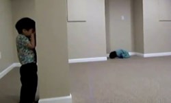 這樣等於沒有躲啊！萌小孩玩躲貓貓失敗特輯 躲貓貓、小孩、萌、可愛